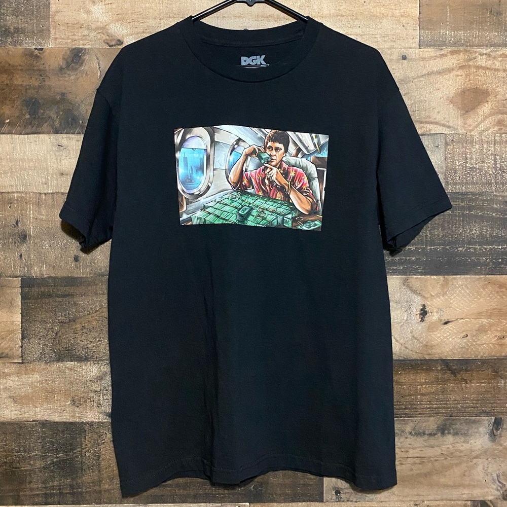 DGK Scarface Al Pacino T-Shirt Size Large Skateboard